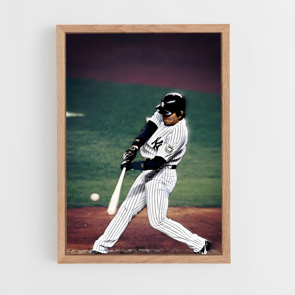 Poster Hideki matsui – affiche Baseball (vue 4)